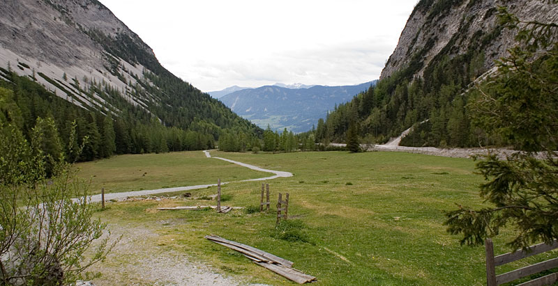 View across the Stallenalm