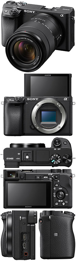 Camera tech data for Sony ILCE-6400