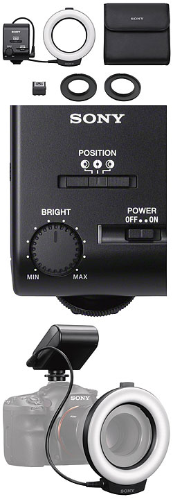 Flash tech data for Sony Ring Light HVL-RL1