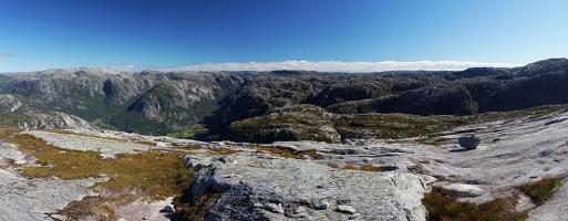 At the Kjerag mountain